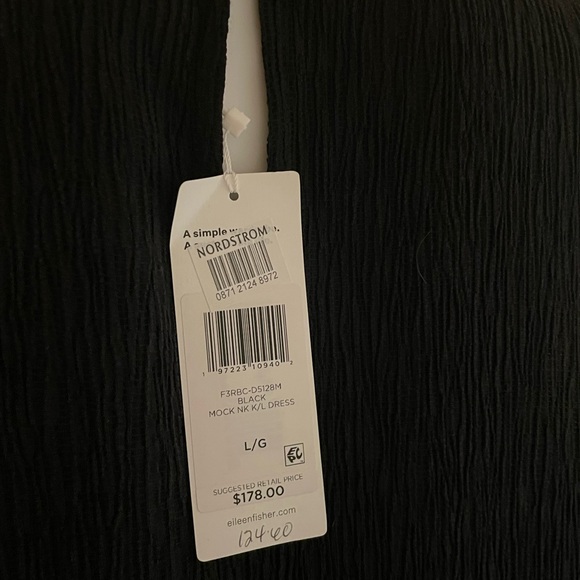 $115 - BLACK
BRAND NEW WITH TAG 
EILEEN FISHER 
SIZE LARGE - Picture 6 of 7